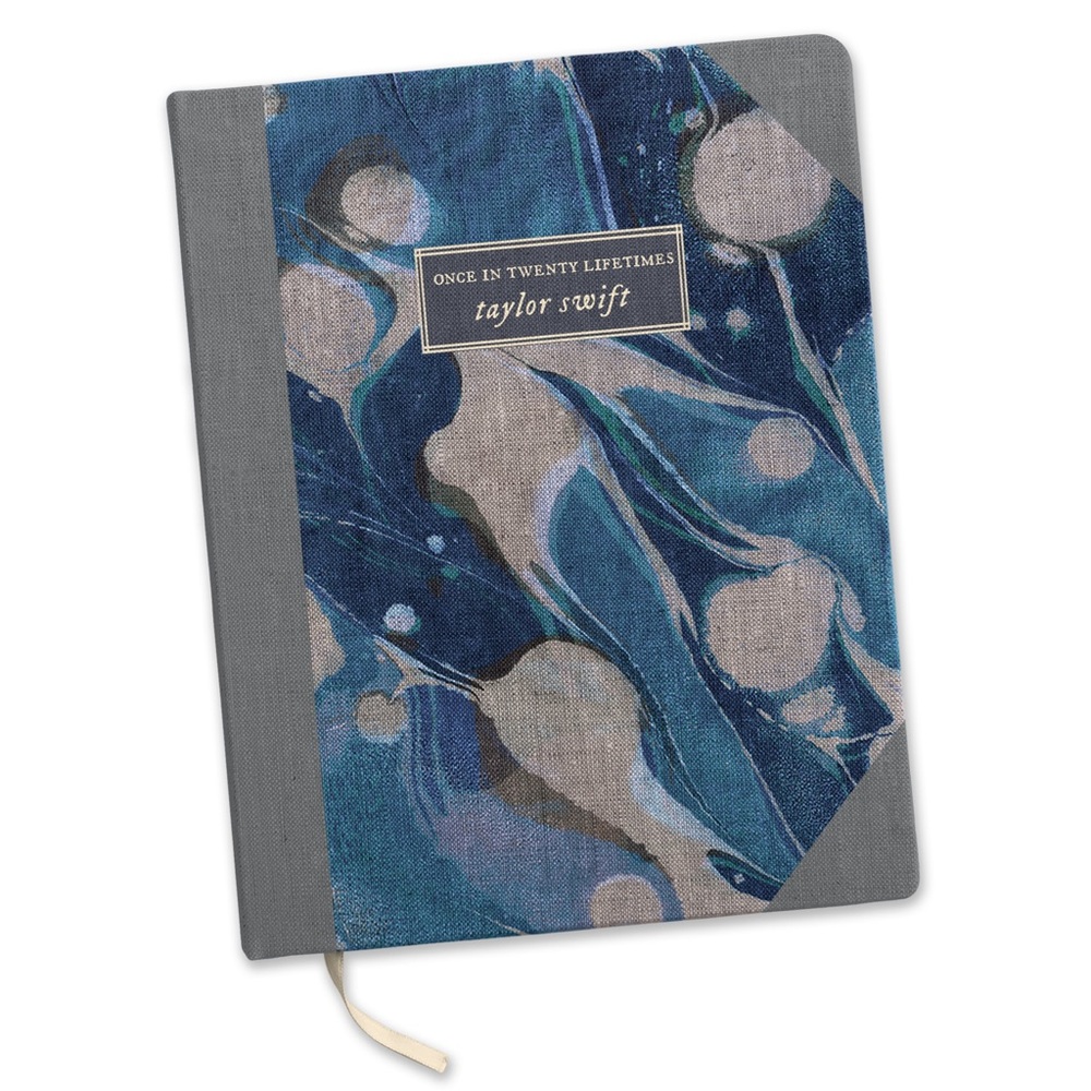 Taylor Swift rare cardigan lyric Once in Twenty Lifetimes notebook